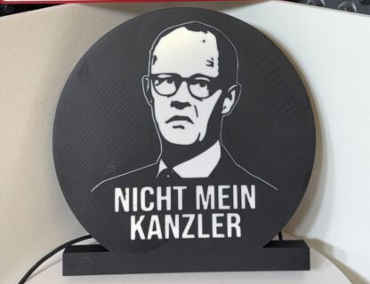 Leuchtkasten AfD - Alternative für Deutschland - Deutschland aber normal (Kopie)