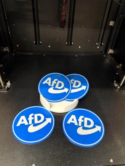 5x AfD - Alternative für Deutschland - Bierdeckel - Glasuntersetzer im Set – Bild 9