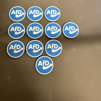 Einkaufswagenchips - Alternative für Deutschland - AfD - 10x Einkaufwagen Chip