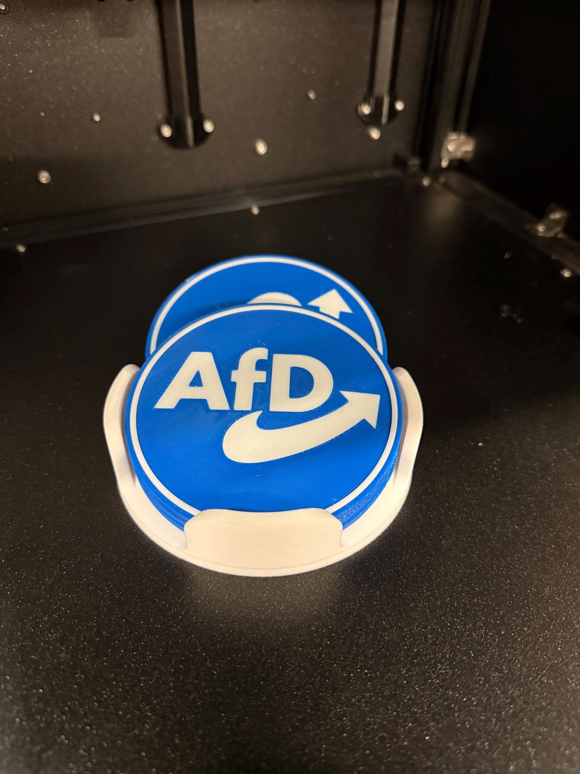 5x AfD - Alternative für Deutschland - Bierdeckel - Glasuntersetzer im Set – Bild 6