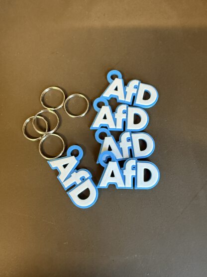5x AfD Schlüsselanhänger – Statement fürs Schlüsselbund (wahlweise mit Ring) – Bild 4