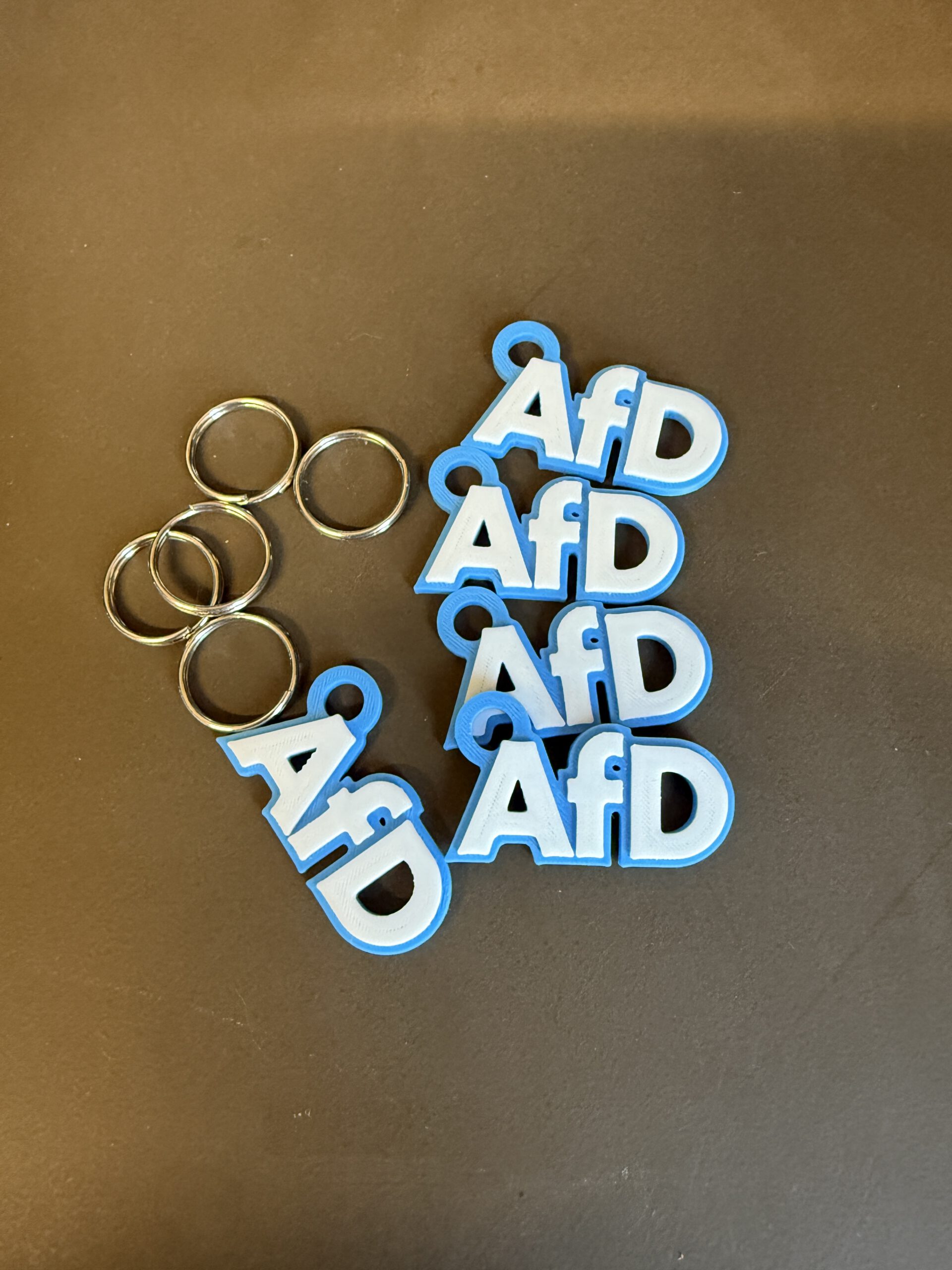 5x AfD Schlüsselanhänger – Statement fürs Schlüsselbund (wahlweise mit Ring) – Bild 4